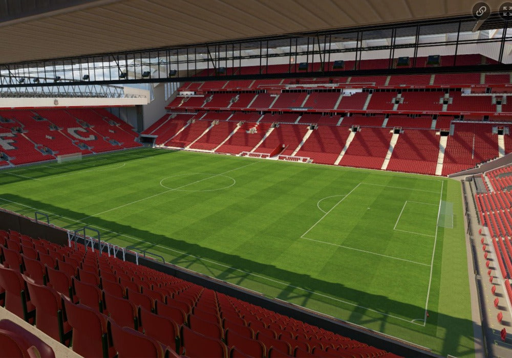 Upper Sir Kenny Dalglish Stand seat view