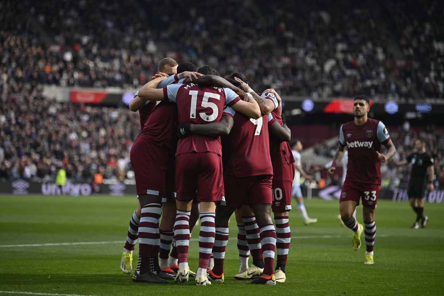 West Ham United players